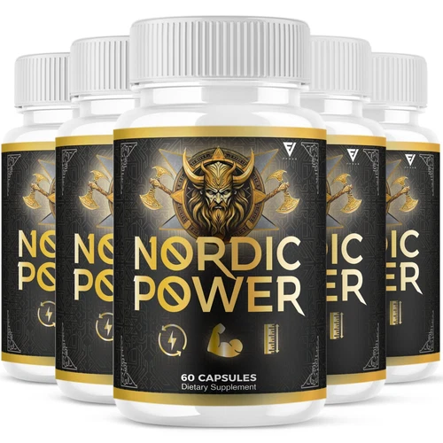 5 Pack Nordic Power Pills Nordic Power Performance Supplement 300 Capsules
