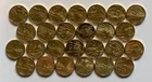 UNC 2021 Great Aussie Coin Hunt $1 Alphabet Set 26 Coins A-Z From Security Roll
