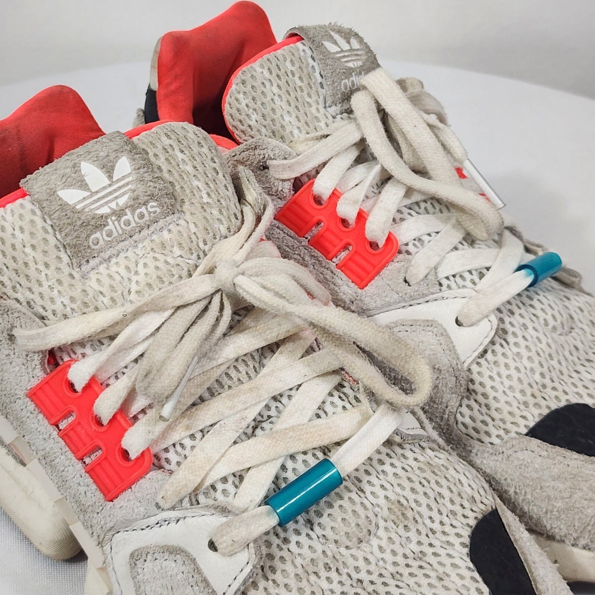 Adidas ZX Torsion Solar Red 2019 EH0251 Shoes Sneakers White Gray