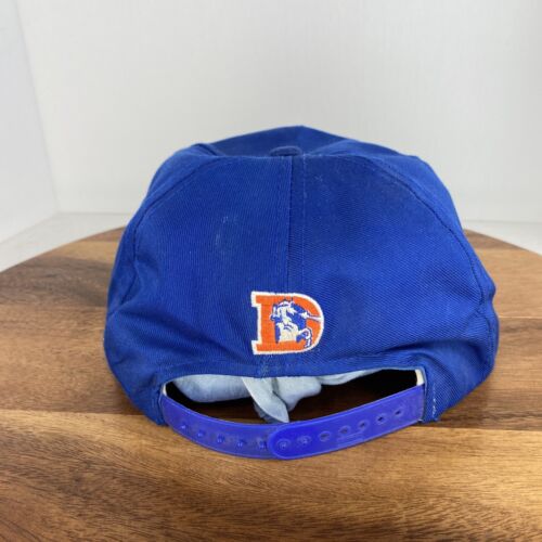 Denver Broncos NFL Vintage Blue the professional ANNCO SnapBack Hat Embroidered - Picture 4 of 7