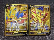 ZACIAN & ZAMAZENTA V GOLD - POKÉMON 212 211/202 EB01 EPEE ET BOUCLIER NEUF FR