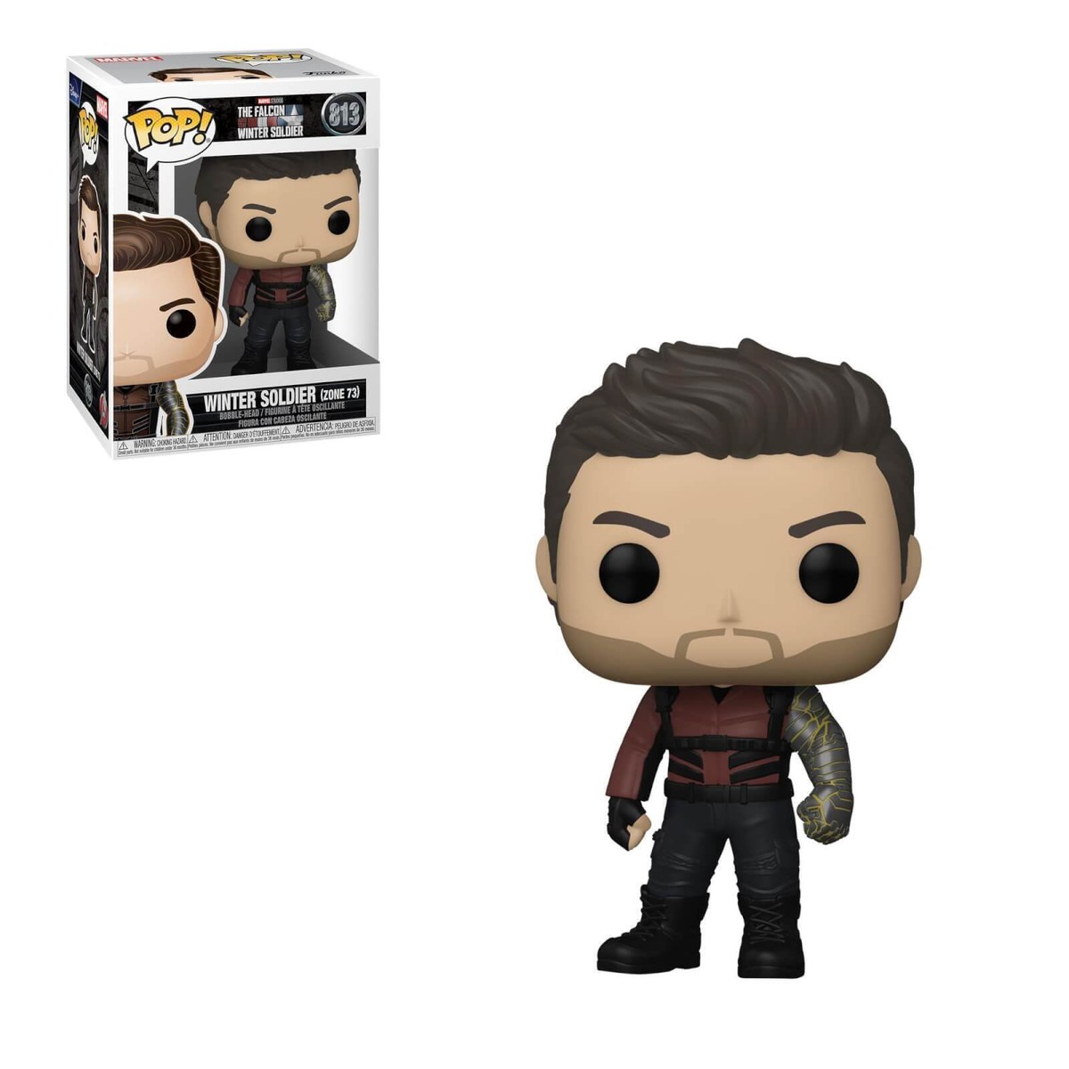Funko Pop! Marvel Falcon & The Winter Soldier Zone 73 #813 Funko Pop! Marvel Falcon & The Winter Soldier Zone 73 #813