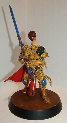 1 Custodes Sister of Silence - Warhammer 40K - bemalt & lackiert - (1,02pts/£)