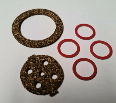 SEAL KIT - FUEL TAP / GLASS BOWL. COMPATIBLE WITH: MASSEY FERGUSON: TE20 ONLY