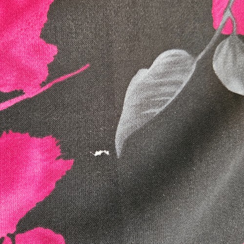 Nikki Skirt Womens Medium Black Pink Floral Flowing Bloomcore Grannycore - Picture 6 of 11