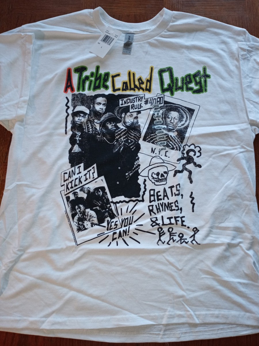 ✈ A TRIBE CALLED QUEST (DEPLETED) Tシャツ Philcos A Tribe Called Quest Studio Black T-Shirt at