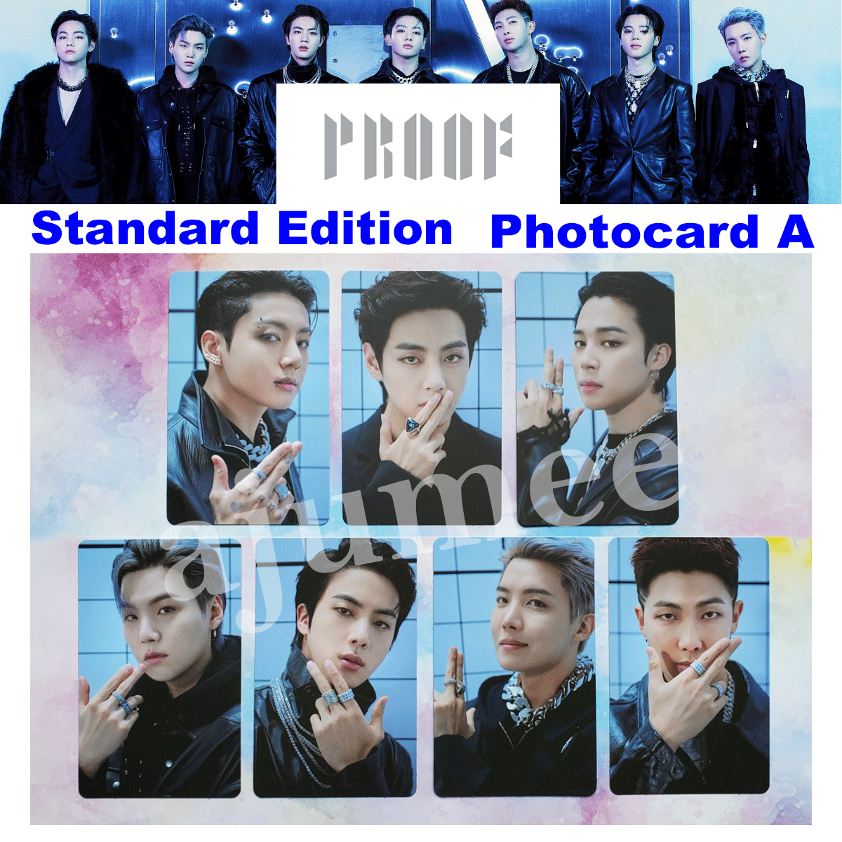 BTS PROOF Album Standard Edition Official Photo Card