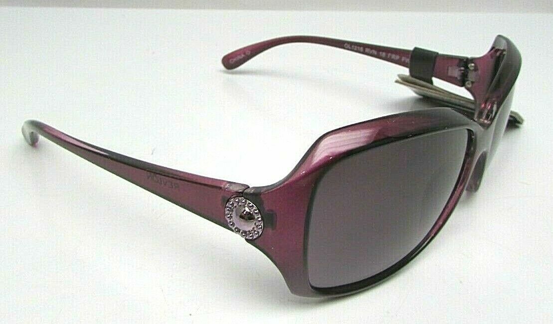 Revlon Purple Frame Purple Lens Metal Accent Legs RVN 18 B18-image