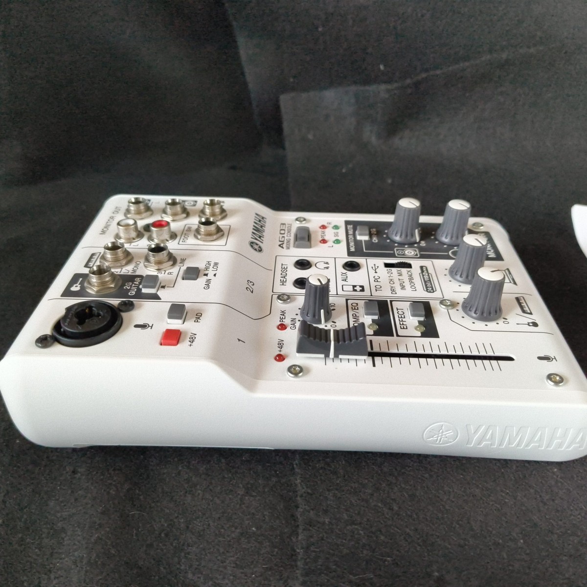 YAMAHA AG03　　yamahaag03 AG03MK2 3-Channel Loopback Audio USB Mixer - Yamaha USA