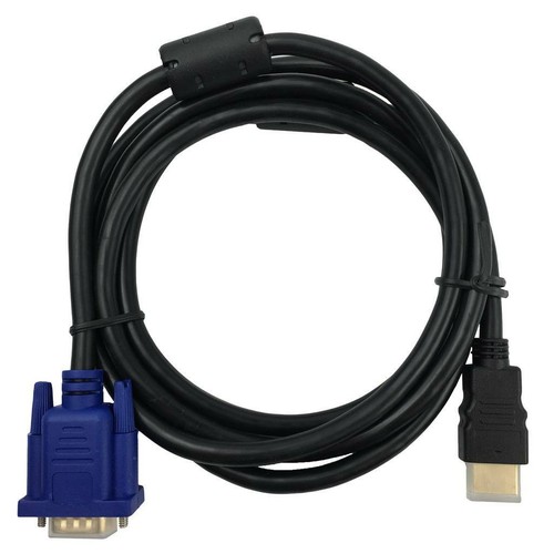 HDMI Male to VGA Male Cable Adapter 