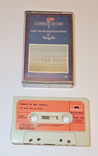 VANGELIS - CHARIOTS OF FIRE - ORIGINAL AUDIO CASSETTE
