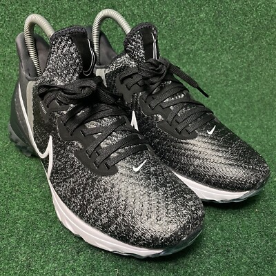Sz 5.5 NIKE Air Zoom Infinity Tour Men Golf Shoe Black White CT0540 077 NWOB