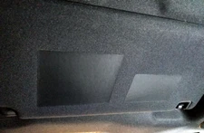 FORD F150/Raptor 2015-2024 SUN VISOR WARNING LABEL BLACKOUTS