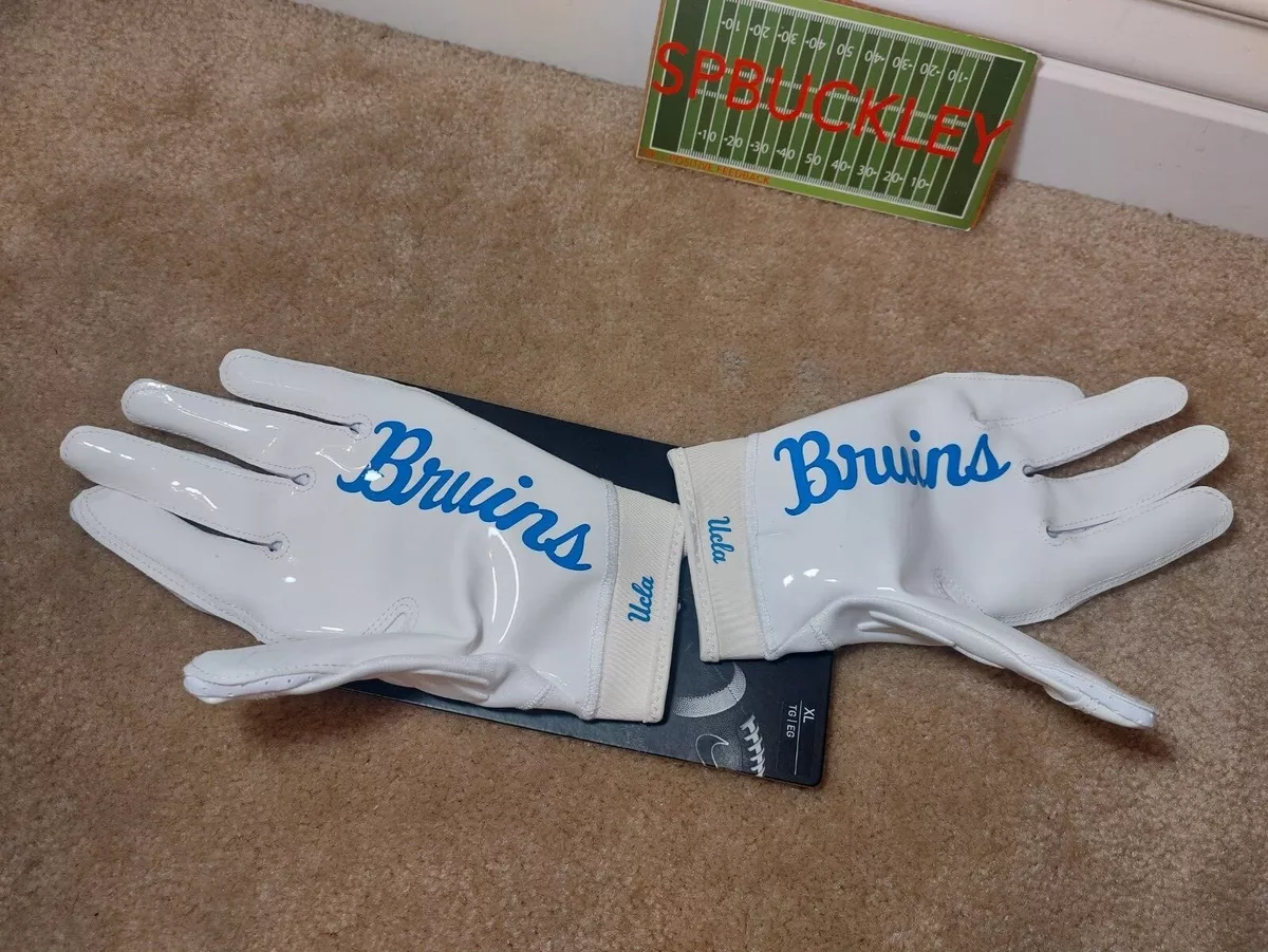 NIKE JORDAN SUPERBAD 6.0 NCAA UCLA BRUINS PADDED FOOTBALL GLOVES, DX5170-153 NIKE JORDAN SUPERBAD 6.0 NCAA UCLA BRUINS PADDED FOOTBALL GLOVES, DX5170-153