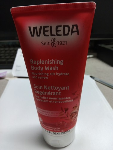 Weleda Pomegranate Creamy Body Wash 6 8 Fl Oz 200 Ml Exp 2026