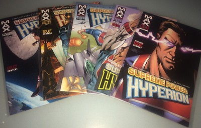 Supreme Power: Hyperion #1-5 (Complete) NM J Michael Straczynski Marvel Avengers