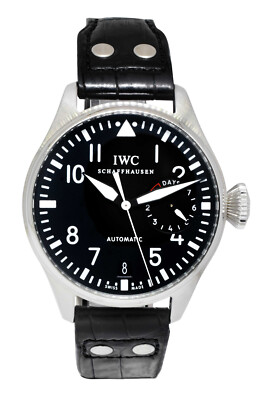IWC Big Pilot 5004 Steel 7 Day Power Reserve Mens 46mm Automatic