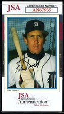 Alan Trammell JSA Coa Signed 1985 Topps All Star Set Autograph