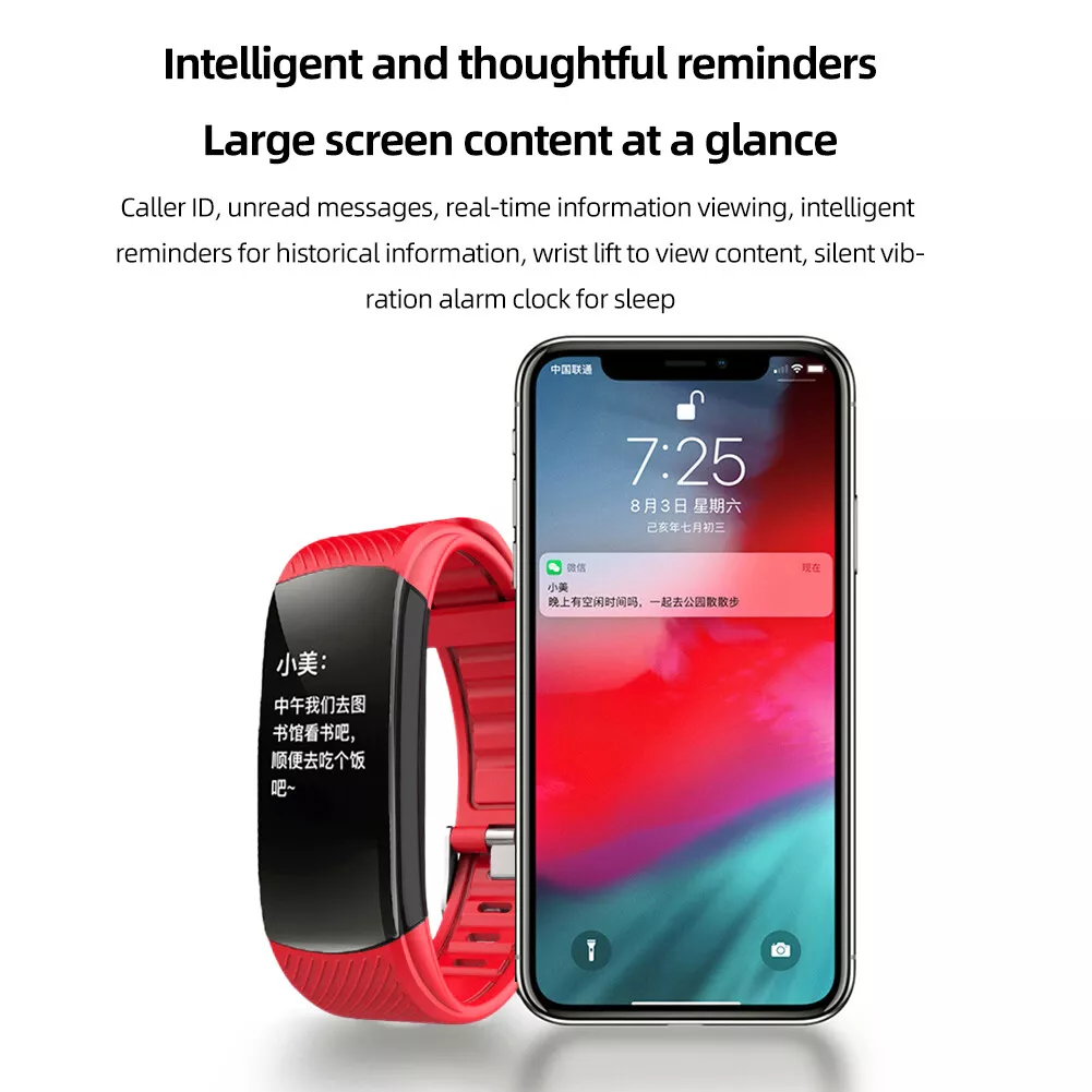 Electronic Watch Waterproof Fitness Tracker for Outdoor Exercises