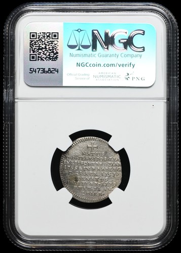 GERMANY, Bamberg. Silver 3 Kreuzer, 1779, Death of John Philip Anthony, NGC AU - Picture 4 of 4