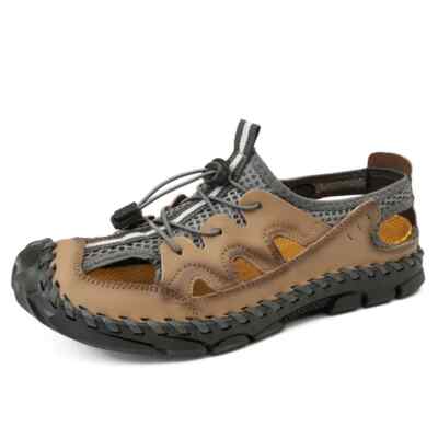 Summer Breathable Men Casual Shoes Mesh Breathable Wading Sneakers Soft Sandals
