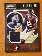 2021 Playbook Next Up Jerseys #29 Nico Collins Michigan Texans Rookie WR