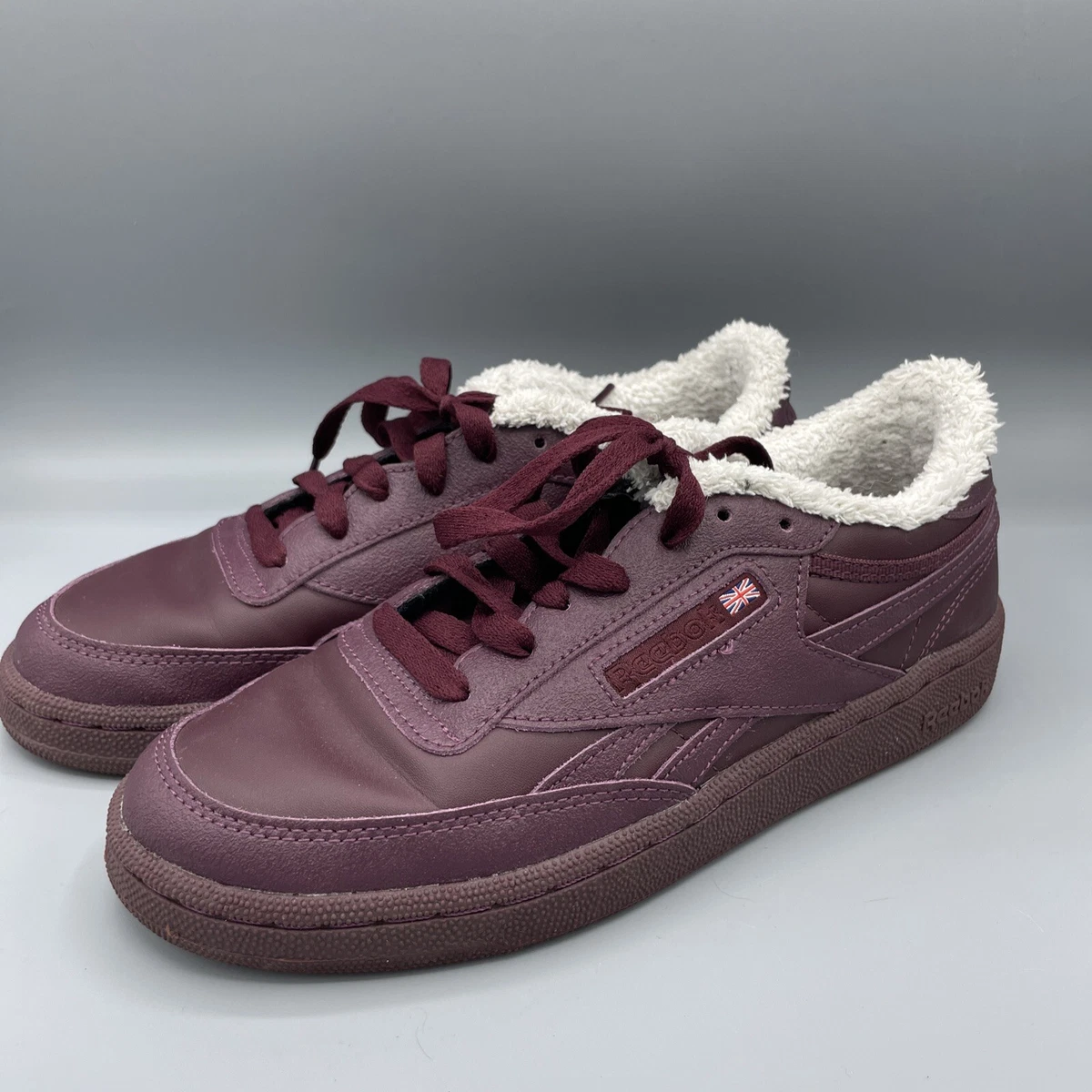 Reebok club c 85 burgundy sale