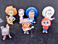 Coco DISNEY PIXAR Miguel Dante Imelda Ernesto Set of 7 Figurines or Cake Toppers