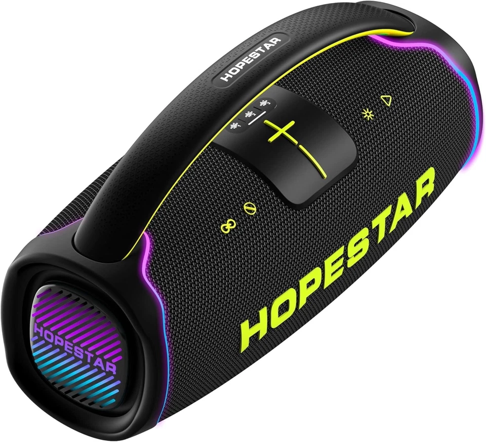 Hopestar Series 300W Portable Speaker with Handle and Microphone - Image 2 of 4