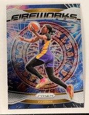 2024 Panini Prizm WNBA #1 Zia Cooke Fireworks