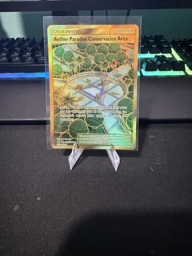 Pokémon Gold Aether Paradise Conservation Area Hidden Fates SV87/SV94 - 2019 TCG