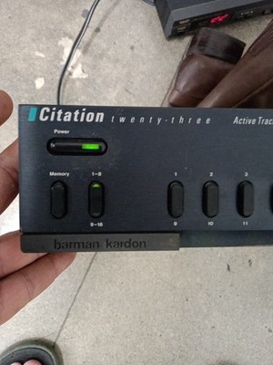 Harman kardon Citation Twenty Three (23) Active Tracking AM FM No Remote