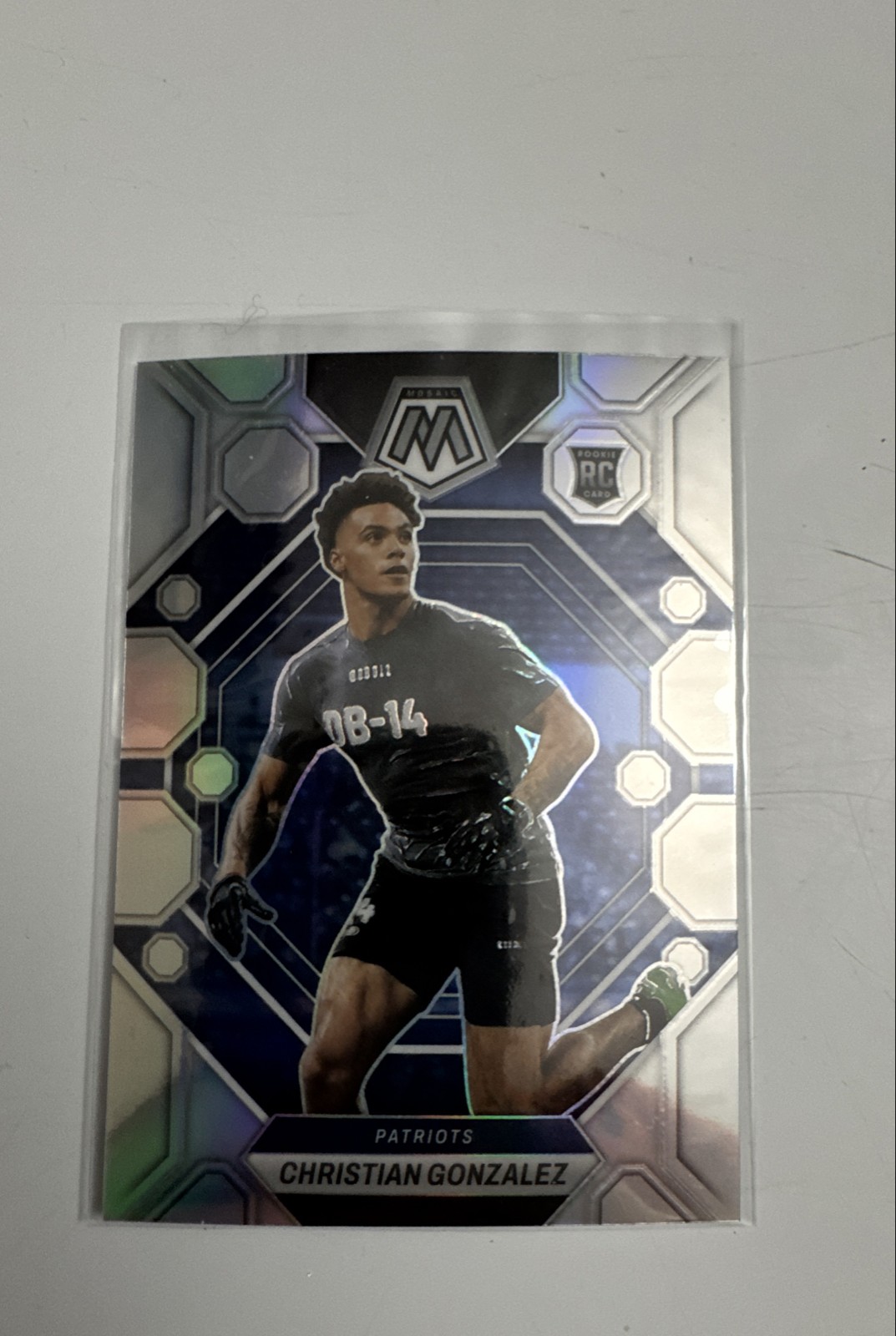 2023 Panini Mosaic - Rookies Christian Gonzalez #300 Silver Prizm (RC)