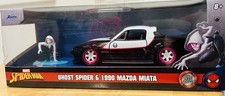 Jada Toys Marvel Spider-Man Ghost Spider & 1990 Mazda Miata Diecast Car