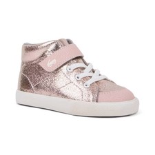 See Kai Run Basics Toddler Belmont High Top Sneakers - Rose Gold