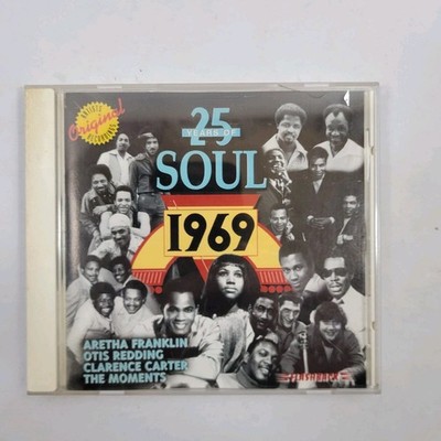 25 Years of Soul: 1969 by Various Artists (CD, Jun-1997, Rhino Flashback (Good)