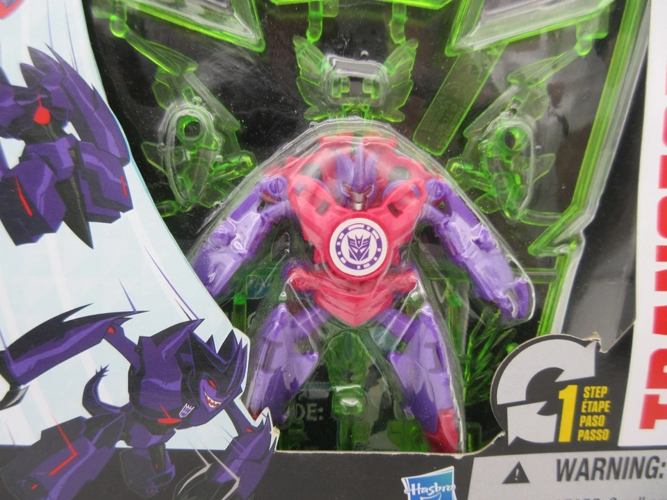 Transformers RID Mini-Con DIVEBOMB Action Figure [Hasbro, 2014] NIP! Black Back - Image 2 of 3