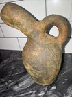 Antique  Mexican Handmade Long Neck Clay Terracotta  Water Vessel Primitive — photo 6