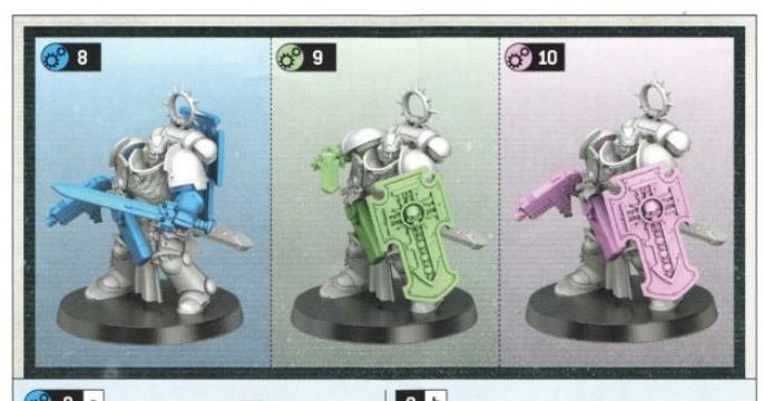 Warhammer 40K Space Marines - Bladeguard Veterans *Bladeguard A - NoS*