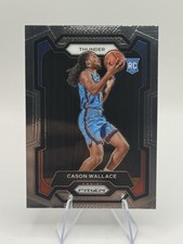 2023-24 Panini Prizm #139 Cason Wallace Oklahoma City Thunder Rookie Card NBA