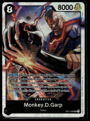 One Piece Card A Fist of Divine Speed #OP11-095 Monkey.D.Garp