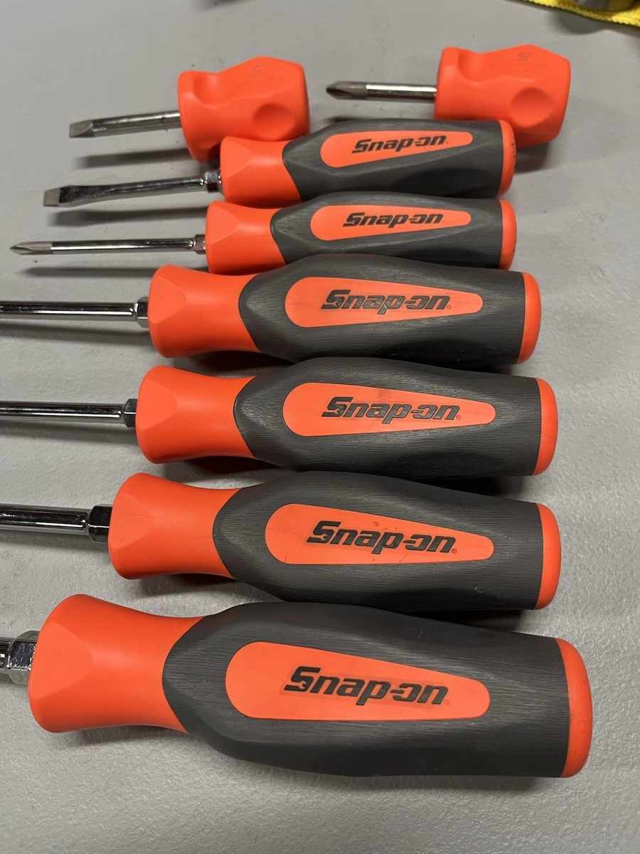 NICE! Snap On Tools 🇺🇸 made 8 piece Combination Screwdriver Set