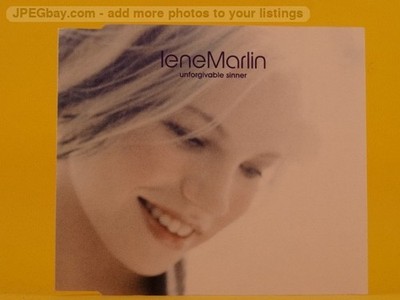 Lene Marlin Unforgivable Sinner (L80) 4 Track CD Single including Picture Sleeve