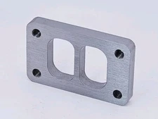 T3 Divided Inlet Turbo Flange Threaded Divorced Twin Scroll HX30 HX35 HX40 1/2"