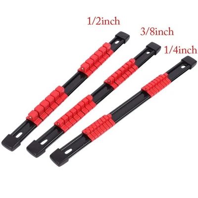 Support de douille coulissant pour douilles de clé 1/4 3/8 1/2 pouce plastique - Photo 1/4