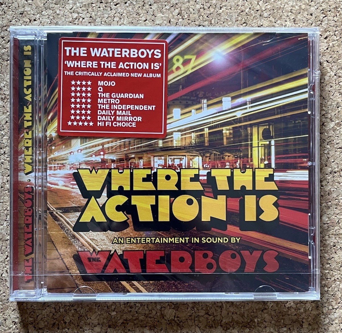 The Waterboys - Where the Action Is  (CD) Brand New Sealed