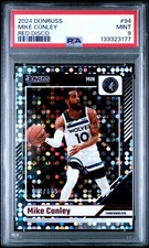 2024 PANINI DONRUSS RED DISCO #94 MIKE CONLEY 123/149 PSA 9