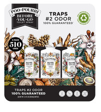 Poo-Pourri Toilet Spray, Variety Pack, 3.4 fl oz, 3-count, Fall Scents