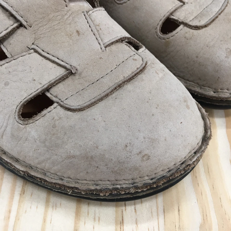 Zapatos Finn Comfort para mujer 38 D Fisherman beige cómodos informales parte superior baja punta redonda Foto 4 de 4