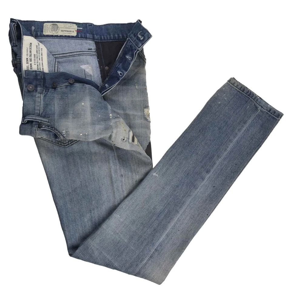 Jeans Diesel Azul Algodón Ea TEPPHAR-X AZUL Hombre Foto 2 de 4